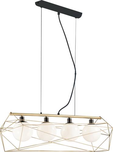 ECO-Light ABRAXAS I-ABRAXAS-S4 ORO Pendelleuchte E27 240W Gold, Schwarz von ECO-Light