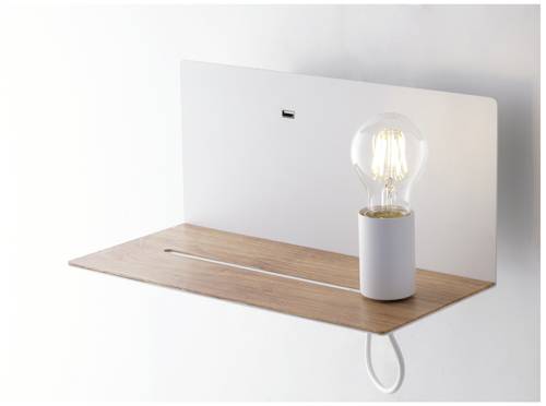 ECO-Light FLASH I-FLASH-AP BCO Wandleuchte E27 40W Weiß, Holz ECO-Light FLASH I-FLASH-AP BCO Wandleuchte E27 40W Weiß, Holz von ECO-Light