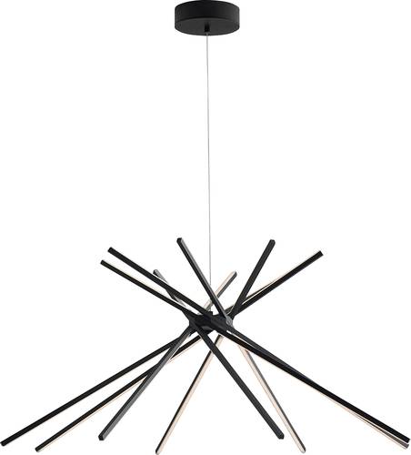 ECO-Light SHANGHAI SHANGHAI-S8C NERO LED-Pendelleuchte 54W Schwarz ECO-Light SHANGHAI SHANGHAI-S8C NERO LED-Pendelleuchte 54W Schwarz von ECO-Light