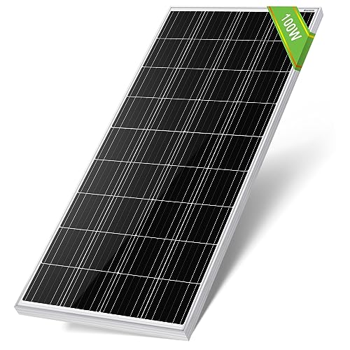 ECO-WORTHY 100 Watt Monokristallines Solarpanel 12 Volt für Wohnmobil Caravan Camper Balkon Schuppen Boot Yacht Off Grid Solar System Backup Power ECO-WORTHY 100 Watt Monokristallines Solarpanel 12 Volt für Wohnmobil Caravan Camper Balkon Schuppen Boot Yacht Off Grid Solar System Backup Power von ECO-WORTHY
