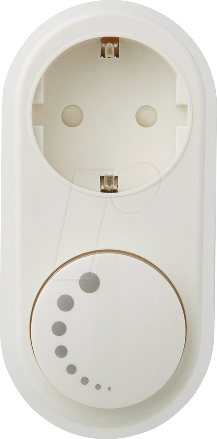 ECO-DIM.06-ZWV - LED-Steckdimmer, 0-100 W, Phasenabschnitt (RC), Z-Wave von ECODIM