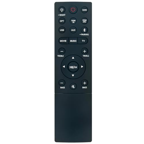 Ersatz Soundbar Fernbedienung Arbeit für TCL TS8132 Alto 8+ 3.1.2 Kanal TS8212 TS8212-NA Alto 8+ 2.1.2 Kanal Dolby Atmos Sound Bar und TS8111 TS8111-NA Alto 8i 2.1 Kanal Dolby Atmos Sound Bar Ersatz Soundbar Fernbedienung Arbeit für TCL TS8132 Alto 8+ 3.1.2 Kanal TS8212 TS8212-NA Alto 8+ 2.1.2 Kanal Dolby Atmos Sound Bar und TS8111 TS8111-NA Alto 8i 2.1 Kanal Dolby Atmos Sound Bar von ECONTROLLY