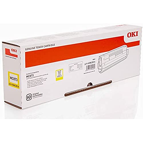 ECOPRO - Original Toner für OKI MC873 MC883 - Gelb - 10.000 Seiten A4 - Code 45862814 von ECOPRO