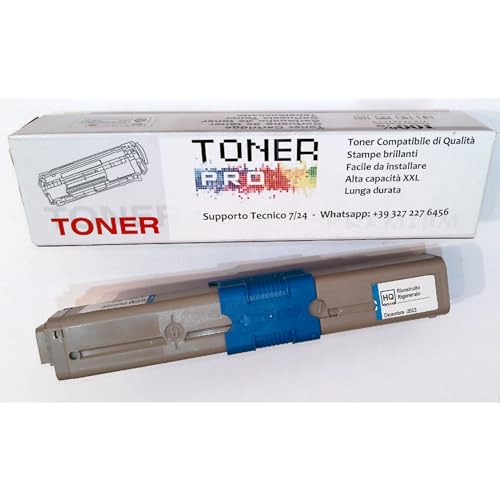ECOPRO - Toner für OKIC301 C321 MC332 MC342 C MC 301 342 321 dn dnw - Cyan - Bis zu 1.500 Seiten - Kompatibel - Ersetzt 44973535 ECOPRO - Toner für OKIC301 C321 MC332 MC342 C MC 301 342 321 dn dnw - Cyan - Bis zu 1.500 Seiten - Kompatibel - Ersetzt 44973535 von ECOPRO