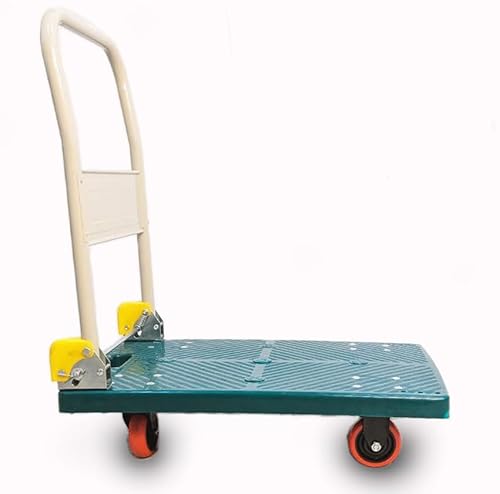 Faltbarer Gepäckträger mit Drehrollen, max. 150 kg, Transportplatte Faltbarer Gepäckträger mit Drehrollen, max. 150 kg, Transportplatte von ECOVELO