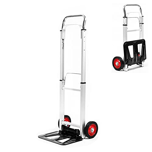 Faltbarer Industriewagen aus Aluminium mit perforierten Reifen und Tragfähigkeit von 90 kg Faltbarer Industriewagen aus Aluminium mit perforierten Reifen und Tragfähigkeit von 90 kg von ECOVELO