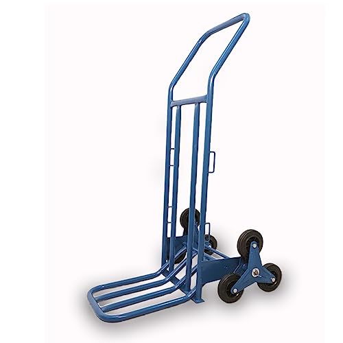 Treppenwagen Gepäckträger Traglast 150 kg Treppenaufzug 6 Räder Klappbarer Trolley aus Stahl Treppenwagen Gepäckträger Traglast 150 kg Treppenaufzug 6 Räder Klappbarer Trolley aus Stahl von ECOVELO