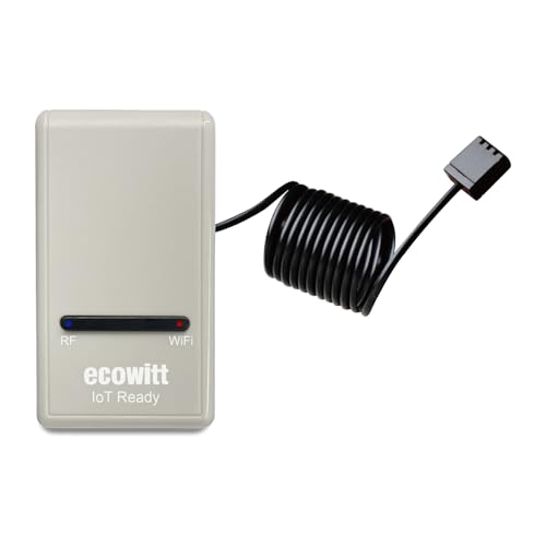 ECOWITT Gateway GW1200 für Wetterstation mit Außensensor, Innenbereich 3 in 1 Temperatur, Feuchte- und Barometersensor für Heimbüro IOT, Basisstation für Ecowitt Sensor Serie 868 HMZ ECOWITT Gateway GW1200 für Wetterstation mit Außensensor, Innenbereich 3 in 1 Temperatur, Feuchte- und Barometersensor für Heimbüro IOT, Basisstation für Ecowitt Sensor Serie 868 HMZ von ECOWITT