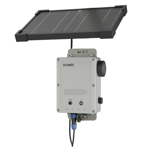 ECOWITT WS6210 Gateway für Wetterstationen, 4G & Wi-Fi Wetterstation Mobile Receiver für Outdoor/Indoor Sensoren, IoT Basisstation für den Hausgarten, Ecosystem Wetterassistent mit Solarpanel ECOWITT WS6210 Gateway für Wetterstationen, 4G & Wi-Fi Wetterstation Mobile Receiver für Outdoor/Indoor Sensoren, IoT Basisstation für den Hausgarten, Ecosystem Wetterassistent mit Solarpanel von ECOWITT