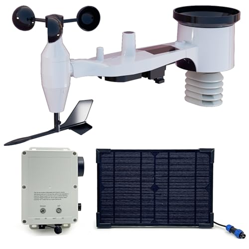 ECOWITT WittField Combo Funk Wetterstation WS6211, 4G & Wi-Fi Wetterstation Mobile Gateway mit 7 in 1 Außensensor WS69, IoT-Basisstation für Bauernhof, Ökosystem-Wetterassistent mit Solarpanel ECOWITT WittField Combo Funk Wetterstation WS6211, 4G & Wi-Fi Wetterstation Mobile Gateway mit 7 in 1 Außensensor WS69, IoT-Basisstation für Bauernhof, Ökosystem-Wetterassistent mit Solarpanel von ECOWITT