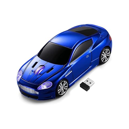 ECOiNVA Kabellose Auto Maus, Laptop Desktop Maus, PC Büro Computer Maus für MD (Blau) von ECOiNVA