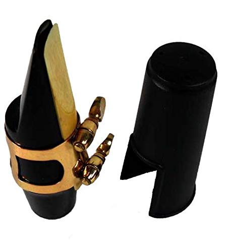 Alt-Saxophon-Mundstück mit Blattschraube und Kappe - 4C Lay von ECS ELITEGROUP