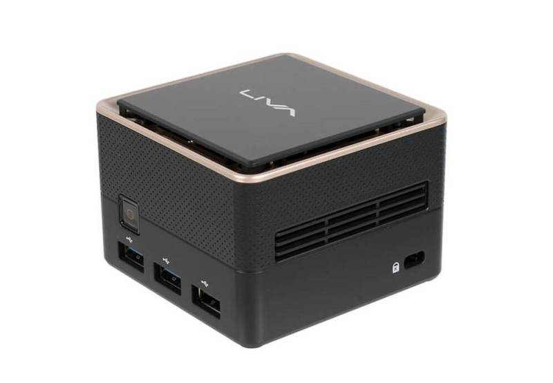 ECS Elitegroup LIVA Q3Plus V1605 Barebone Mini PC 15Watt-APU eMMC (64GB/128GB) von ECS Elitegroup