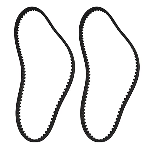 ECSiNG 2 x Antriebsriemen für Rasenmäher HTD800-8M-12, kompatibel mit Stiga Park 95 Combi Deck 9585-0164-01, aus Gummi, schwarz, geschlossene Schnalle ECSiNG 2 x Antriebsriemen für Rasenmäher HTD800-8M-12, kompatibel mit Stiga Park 95 Combi Deck 9585-0164-01, aus Gummi, schwarz, geschlossene Schnalle von ECSiNG