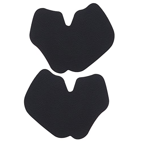 ECSiNG 1 Paar Anti-Rutsch Schweißabsorbierende Controller Grip Aufkleber Kompatibel mit PS5 Controller Textured Soft Rubber Pads Griff Griffe Videospiele Zubehör Schwarz von ECSiNG