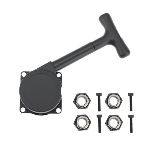 ECSiNG 1 Satz Griff Pull Starter Recoil Start Kit Kompatibel mit Redcat HSPR020 1:10/1:8 RC Nitro Auto Kompatibel mit Vx16 18 21 OE R020 R025 Schwarz von ECSiNG