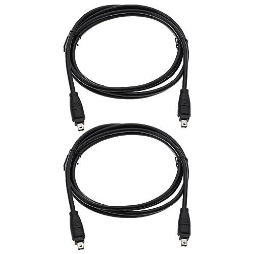 ECSiNG 2 STK USB-Stecker auf Firewire IEEE 1394 4-poliger ILink-Adapterkabel Firewire-Kabel Unterstützt 400 Mbits Zubehör für Computer Laptop PC von ECSiNG