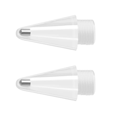 ECSiNG 2 Stück Stylus-Spitzen Ersatzteil für Bleistiftspitzen Hochempfindliche Transparente Stylus-Spitzen Kompatibel mit Huawei M-Pencil (2. Generation) von ECSiNG