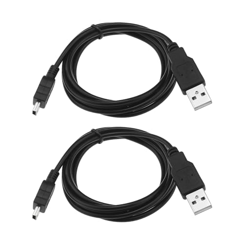 ECSiNG 2 Stück USB-Ladekabel Taschenrechner USB Datenkabel Ladekabel Kompatibel mit Texas TI-84 Plus CE TI Nspire CX CAS Grafikrechner USB-Kabel-Ersatz von ECSiNG