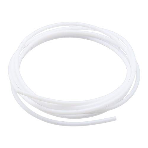 ECSiNG 2 x 2 m PTFE-Schlauch, kompatibel mit Ender 3/Ender 3 V2/Ender 3 Pro/Ender 3 Max/Ender 5 Series/CR 10 Series 3D-Drucker, 4 mm Außendurchmesser, 2 mm ID, flexibles Extruderrohr von ECSiNG