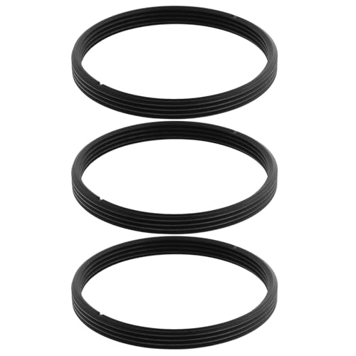 ECSiNG 3pcs Aluminiumlegierung M39 auf M42 Adapterring M39 Objektiv auf M42 Kamera Adapter Kompatibel mit Leica Objektiven, Kompatibel mit Helios Objektiven von ECSiNG