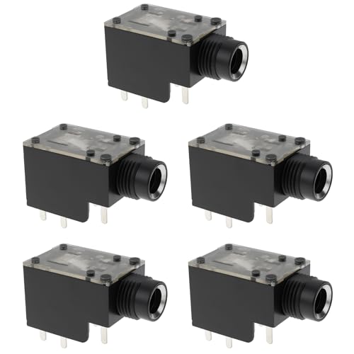 ECSiNG 5 Stücke 6,3mm 9Pin Stereo Verstärker Jack Audio Dual Channel Buchse für Kopfhörer Mikrofon Lautsprecher ECSiNG 5 Stücke 6,3mm 9Pin Stereo Verstärker Jack Audio Dual Channel Buchse für Kopfhörer Mikrofon Lautsprecher von ECSiNG