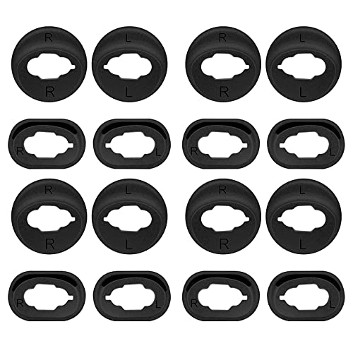 ECSiNG 8 Paar Silikon-Ohrstöpsel Ersatz-Ohrhörer, kompatibel mit Samsung Galaxy Buds Live R180 2020 Wireless Bluetooth-Kopfhörer Small Large Size von ECSiNG