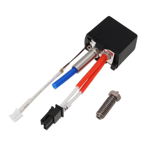 ECSiNG Hotend Druckkopf-Extruder-Kit mit 0,4 mm gehärteter Stahldüse und Hot-End-Druckkopf-Silikonsocke, kompatibel mit Anycubic Kobra 2 Plus Max Neo Pro 3D-Drucker von ECSiNG