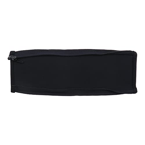 ECSiNG Kopfhörer Kopfbandabdeckung Stirnband Schutz mit Reißverschluss 22 x 8,5 cm Kompatibel mit Sennheiser HD598 HD579 HD595 HD599 HD559 HD569 HD518 HD555 HD558 Schwarz von ECSiNG