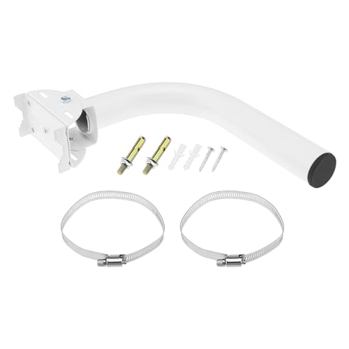 ECSiNG Outdoor WiFi Bracket 250mmx160mm Metal Bracket Outdoor Wireless Network Platform Weather Resistance Mount for Attic Pole Antenna White ECSiNG Outdoor WiFi Bracket 250mmx160mm Metal Bracket Outdoor Wireless Network Platform Weather Resistance Mount for Attic Pole Antenna White von ECSiNG