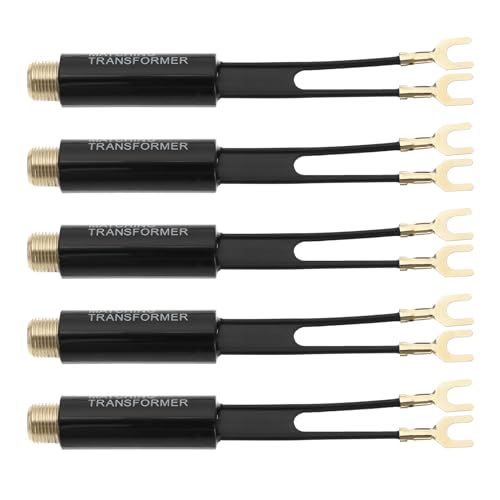 ECSiNG Passender Transformator UHF VHF FM passender Transformator Stecker F Stecker Adapter Transformator für Fernseher, Radios A/V Receiver, Mini-Systeme, 5 Stück ECSiNG Passender Transformator UHF VHF FM passender Transformator Stecker F Stecker Adapter Transformator für Fernseher, Radios A/V Receiver, Mini-Systeme, 5 Stück von ECSiNG