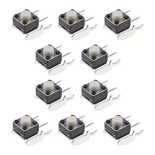 ECSiNG RB LB-Stoßstangenschalter-Taste, Ersatzteil, 6 x 6 x 5 mm, kompatibel mit Microsoft Xbox One, Xbox 360 Controller, Schwarz, 10 Stück ECSiNG RB LB-Stoßstangenschalter-Taste, Ersatzteil, 6 x 6 x 5 mm, kompatibel mit Microsoft Xbox One, Xbox 360 Controller, Schwarz, 10 Stück von ECSiNG