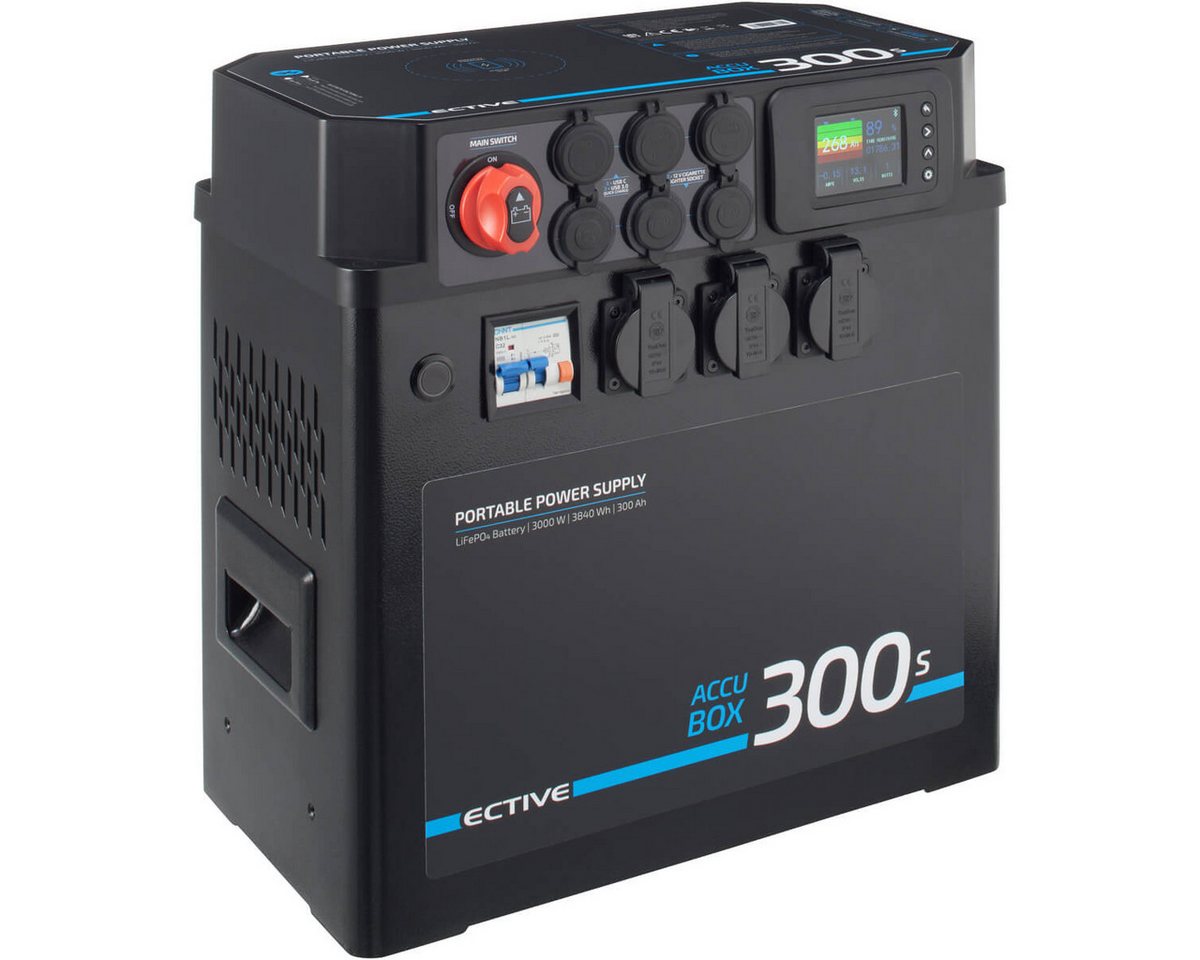 ECTIVE ECTIVE AccuBox 300S 3000W 3840Wh LiFePO4 Powerstation Powerstation 300 mAh von ECTIVE