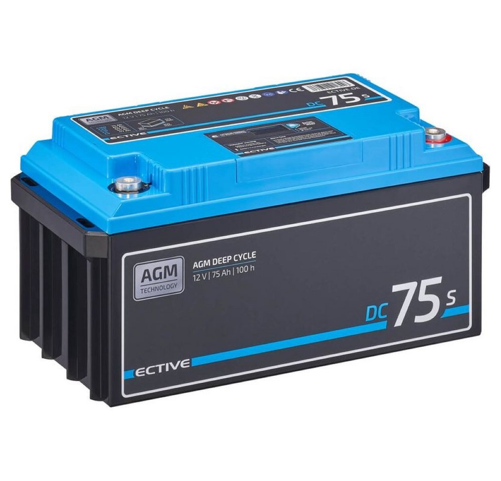 ECTIVE ECTIVE DC 75S AGM Deep Cycle mit LCD-Anzeige 75Ah Versorgungsbatterie Batterie ECTIVE ECTIVE DC 75S AGM Deep Cycle mit LCD-Anzeige 75Ah Versorgungsbatterie Batterie von ECTIVE