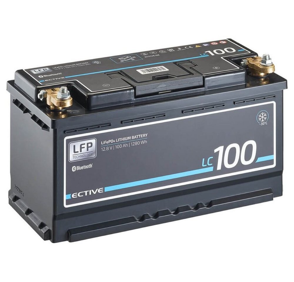 ECTIVE ECTIVE LC 100 LT 12V LiFePO4 Lithium Versorgungsbatterie 100 Ah Batterie ECTIVE ECTIVE LC 100 LT 12V LiFePO4 Lithium Versorgungsbatterie 100 Ah Batterie von ECTIVE