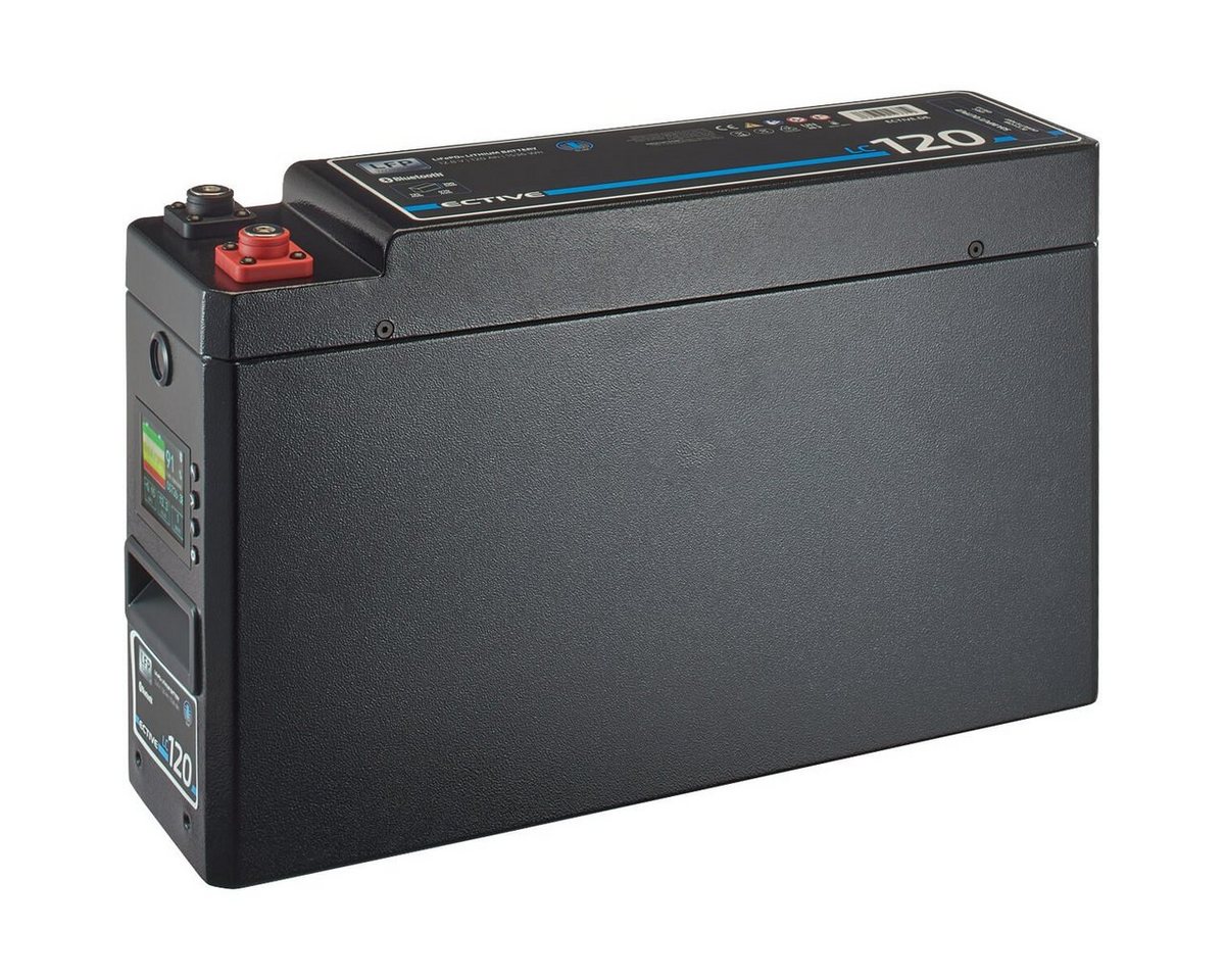 ECTIVE ECTIVE LC 120 SLIM BT 12V LiFePO4 Lithium Batterie 120Ah Batterie, (12 V V) von ECTIVE