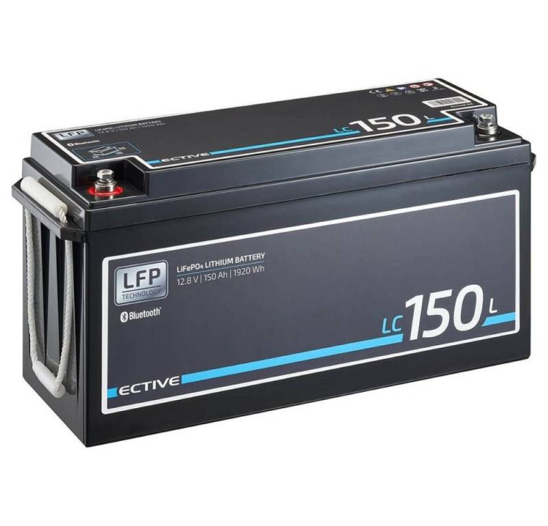 ECTIVE ECTIVE LC 150L BT 12V LiFePO4 Lithium Versorgungsbatterie 150 Ah Batterie von ECTIVE
