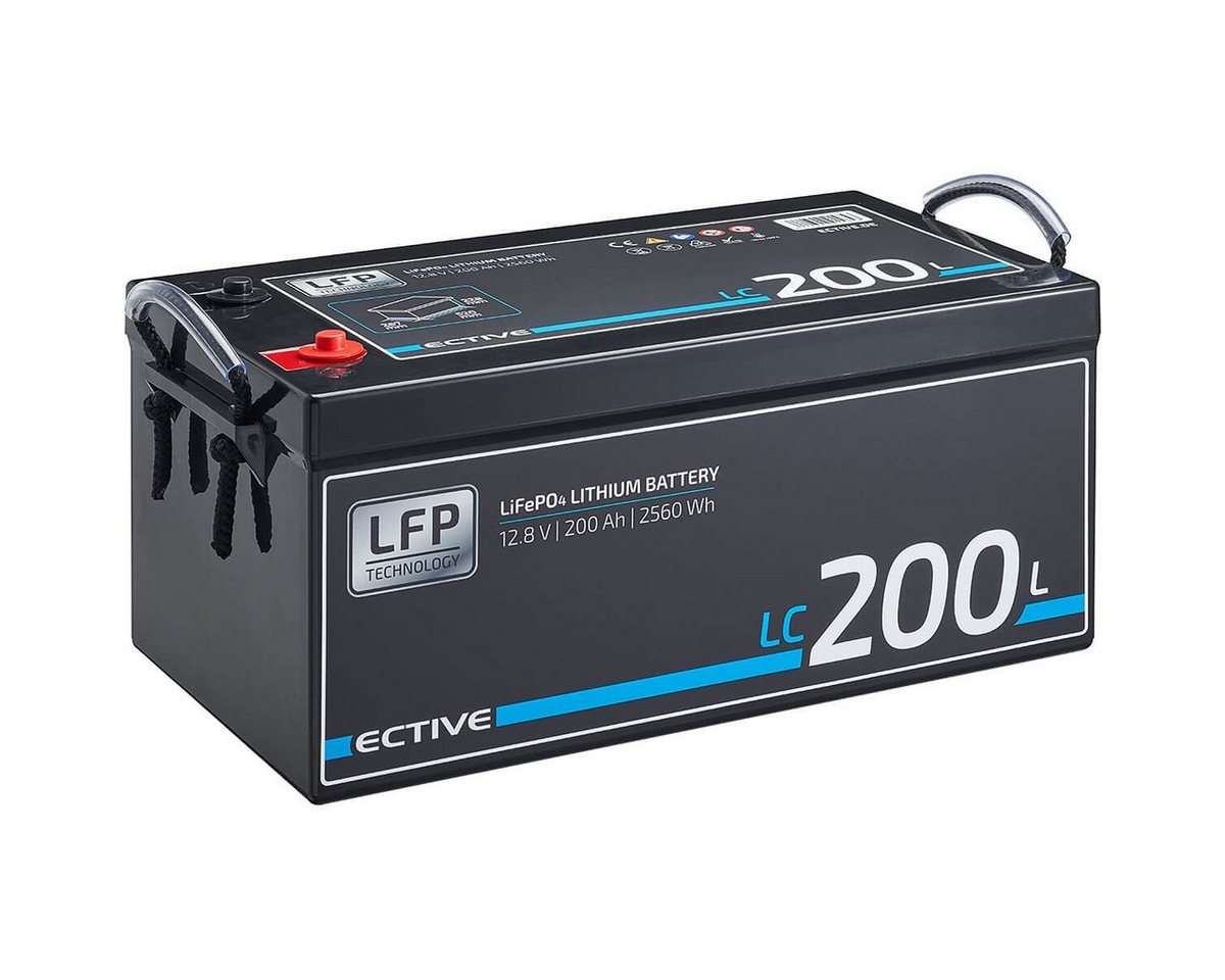 ECTIVE ECTIVE LC 200L 12V LiFePO4 Lithium Batterie 200 Ah Batterie, (12 V V) von ECTIVE
