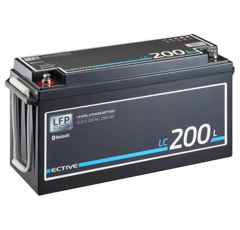ECTIVE ECTIVE LC 200L BT 12V LiFePO4 Lithium Versorgungsbatterie 200 Ah Batterie von ECTIVE