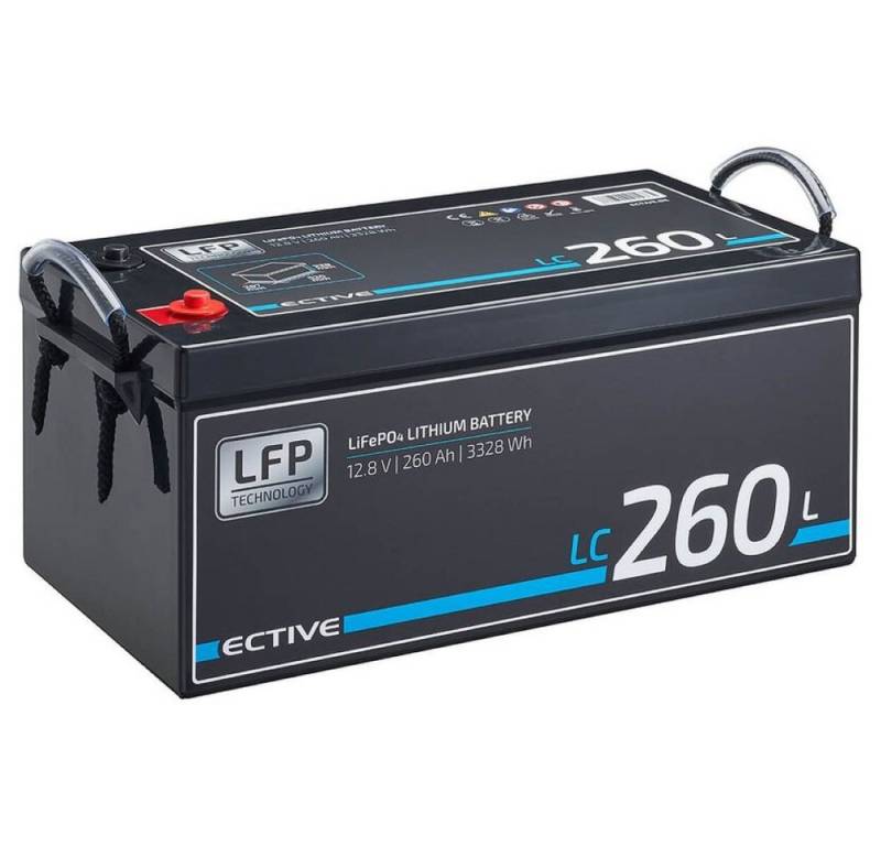 ECTIVE ECTIVE LC 260L 12V LiFePO4 Lithium Versorgungsbatterie 260 Ah Batterie von ECTIVE
