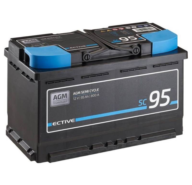 ECTIVE ECTIVE Semi Cycle SC95 AGM Versorgungsbatterie 95Ah Batterie von ECTIVE