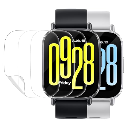 ECZOIL 4 Stück Displayschutz Kompatibel für Xiaomi Redmi Watch 5 Active,TPU Anti-Kratzer ohne Blasen Hohe Auflösung Schutzfolie ECZOIL 4 Stück Displayschutz Kompatibel für Xiaomi Redmi Watch 5 Active,TPU Anti-Kratzer ohne Blasen Hohe Auflösung Schutzfolie von ECZOIL