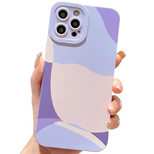 ECZOIL HZLFCZL Kompatibel mit iPhone 13 Pro Max Hülle Case 6.7 Zoll,Süße bemaltei Kunst Linsenschutz Ultra-dünne weiche Handyhülle Phone Case für iPhone 13 Pro Max weibliches Mädchen Süße (Lila) ECZOIL HZLFCZL Kompatibel mit iPhone 13 Pro Max Hülle Case 6.7 Zoll,Süße bemaltei Kunst Linsenschutz Ultra-dünne weiche Handyhülle Phone Case für iPhone 13 Pro Max weibliches Mädchen Süße (Lila) von ECZOIL