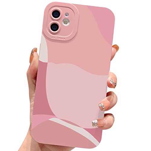 ECZOIL Kompatibel mit iPhone 12 Hülle,Kunst Aesthetic bemaltei Geometrie Kunst Muster Handyhülle Kameraschutz Weich TPU sturzsicher Phone Case für iPhone 12 6.1 Zoll-Rosa ECZOIL Kompatibel mit iPhone 12 Hülle,Kunst Aesthetic bemaltei Geometrie Kunst Muster Handyhülle Kameraschutz Weich TPU sturzsicher Phone Case für iPhone 12 6.1 Zoll-Rosa von ECZOIL