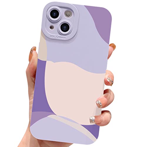 ECZOIL Kompatibel mit iPhone 14 Plus Hülle 6,7 Zoll,Cute Aesthetic Kunst Malerei Mädchen Süße Handyhülle Ultra dünne Weich TPU Kameraschutz Phone Case for iPhone 14 Plus for Women Girl-Lila ECZOIL Kompatibel mit iPhone 14 Plus Hülle 6,7 Zoll,Cute Aesthetic Kunst Malerei Mädchen Süße Handyhülle Ultra dünne Weich TPU Kameraschutz Phone Case for iPhone 14 Plus for Women Girl-Lila von ECZOIL