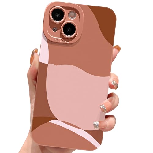 ECZOIL Kompatibel mit iPhone 15 Plus Hülle 6,7 Zoll,Cute Aesthetic Kunst Malerei Mädchen Süße Handyhülle Ultra dünne Weich TPU Kameraschutz Phone Case for iPhone 15 Plus for Women Girl-Braun ECZOIL Kompatibel mit iPhone 15 Plus Hülle 6,7 Zoll,Cute Aesthetic Kunst Malerei Mädchen Süße Handyhülle Ultra dünne Weich TPU Kameraschutz Phone Case for iPhone 15 Plus for Women Girl-Braun von ECZOIL