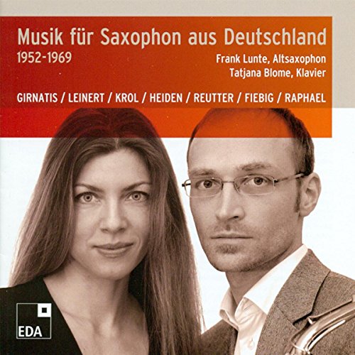 Musik für Saxophon aus Deutschland 1952-1969 von EDA Records