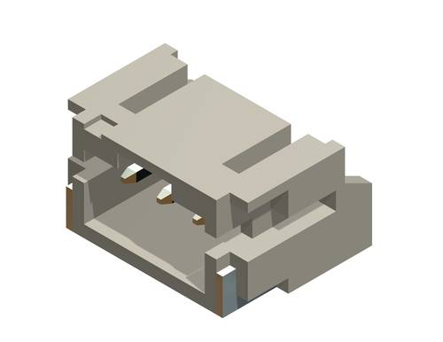 EDAC Stiftgehäuse-Platine Polzahl Gesamt 3 Rastermaß: 2mm 140-503-417-060 von EDAC