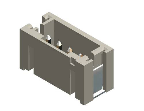 EDAC Stiftgehäuse-Platine Polzahl Gesamt 4 Rastermaß: 2mm 140-504-417-011 von EDAC