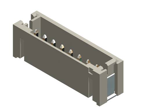 EDAC Stiftgehäuse-Platine Polzahl Gesamt 8 Rastermaß: 2mm 140-508-417-011 von EDAC